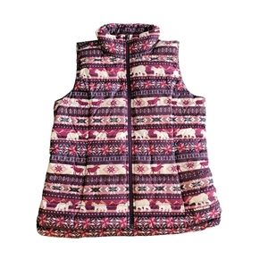 Lands End Down Puffer Vest